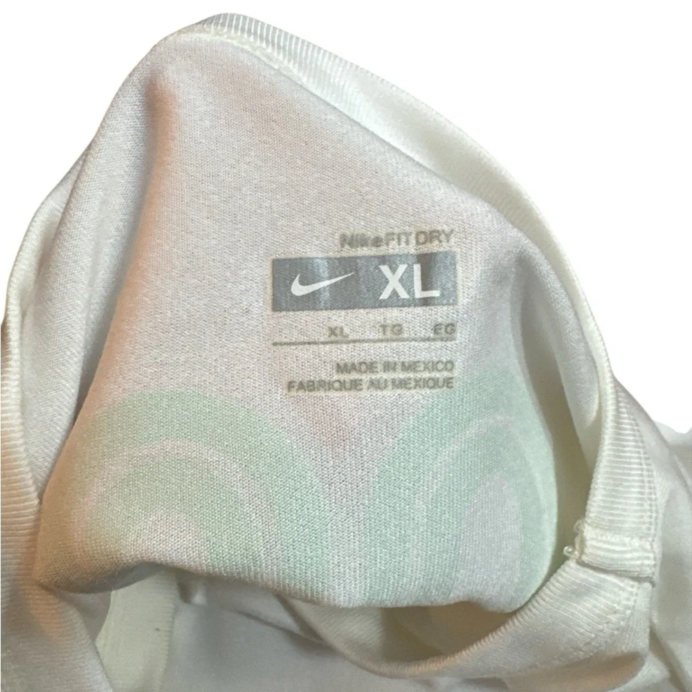 Nike Y2K “Run Eugene” Men’s Dri-Fit White T-Shirt Size XL‎ Double Sided Athletic